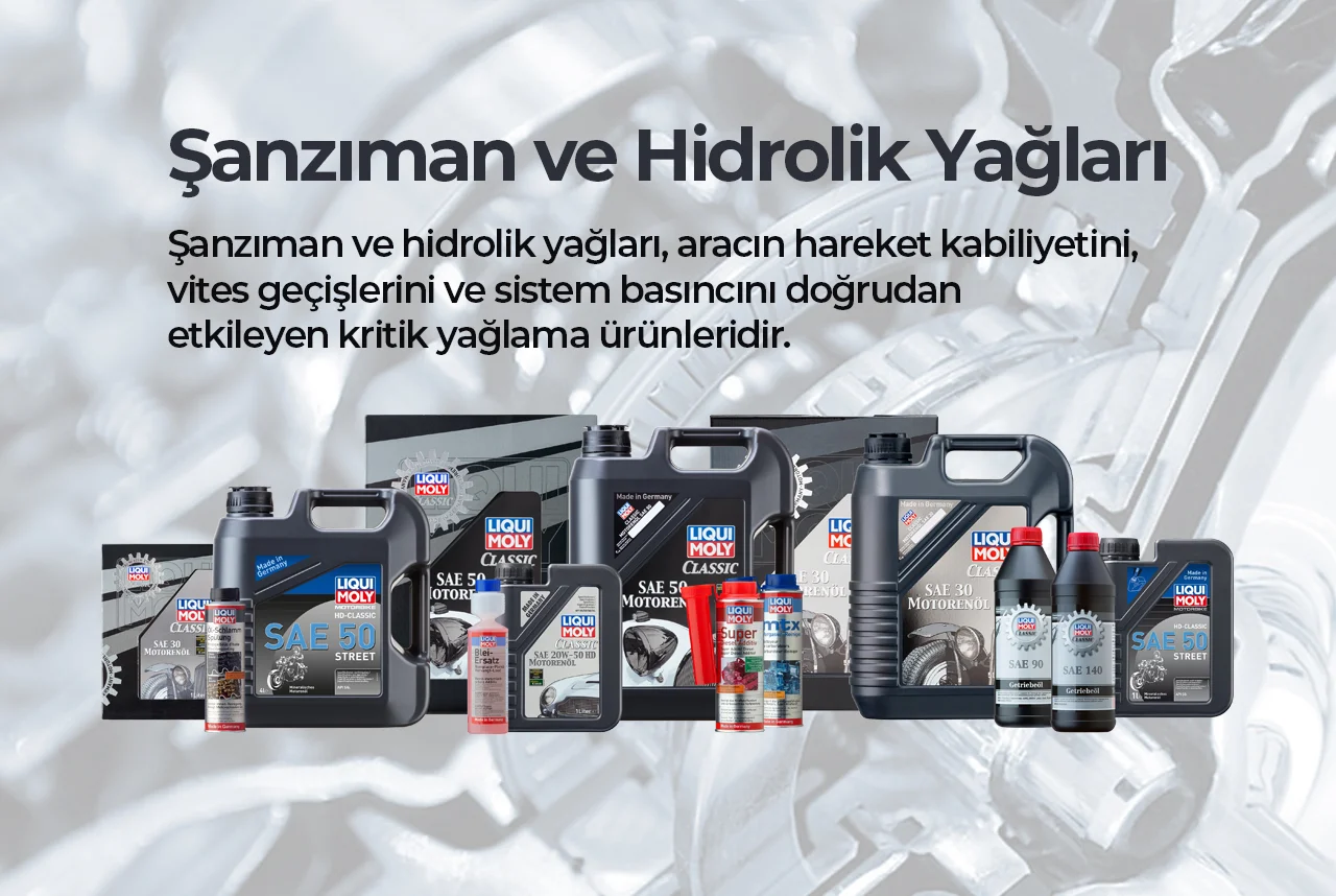 Şanzıman ve Hidrolik Yağları