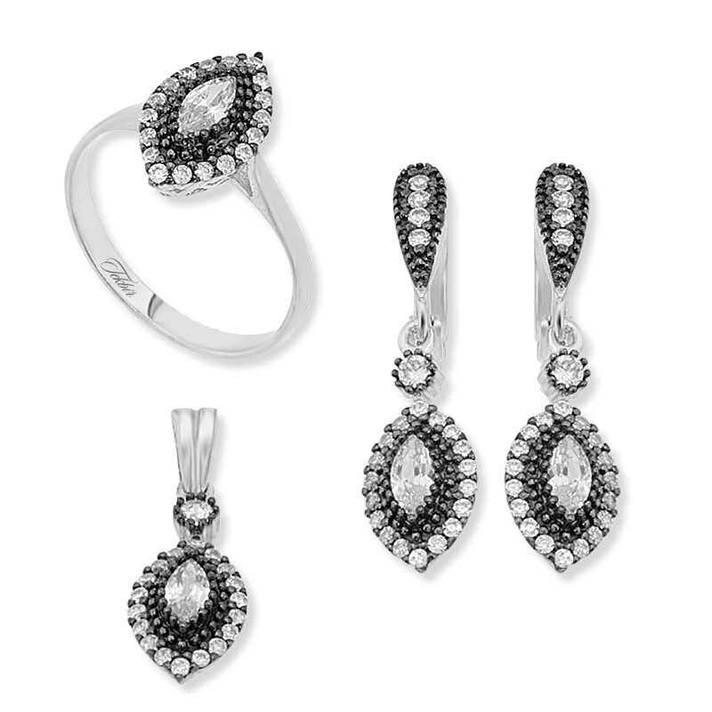 Gümüş Mekik Bayan Set — Nes Altın