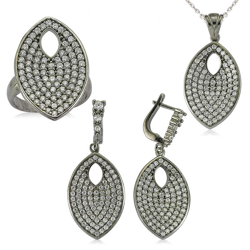 Gümüş Mekik Bayan Set — Nes Altın