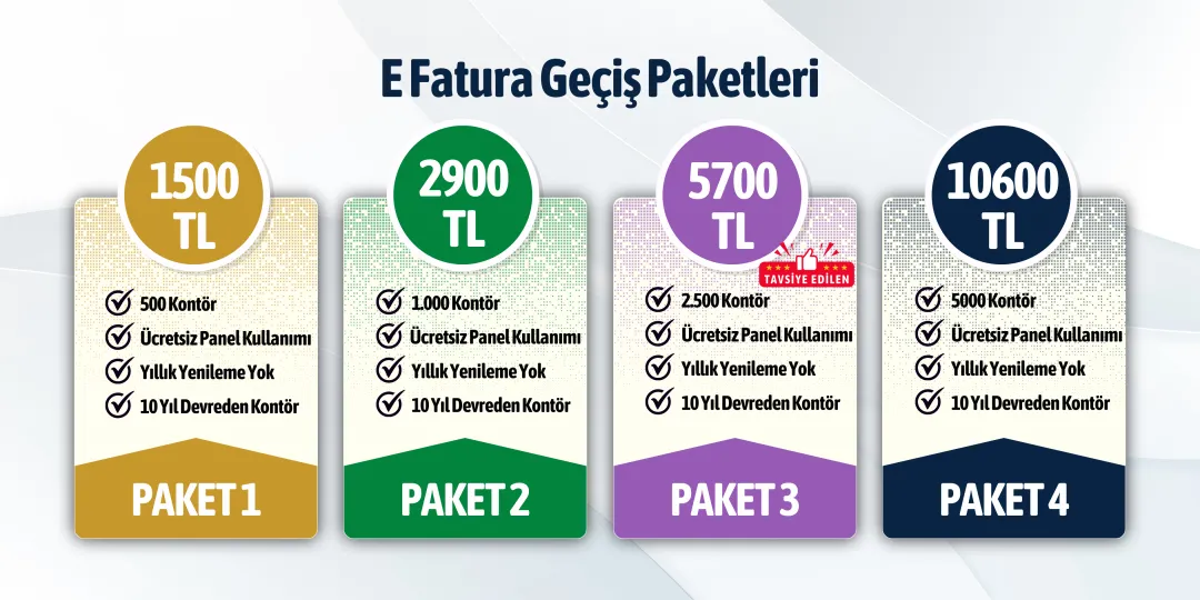 E-Fatura Geçiş