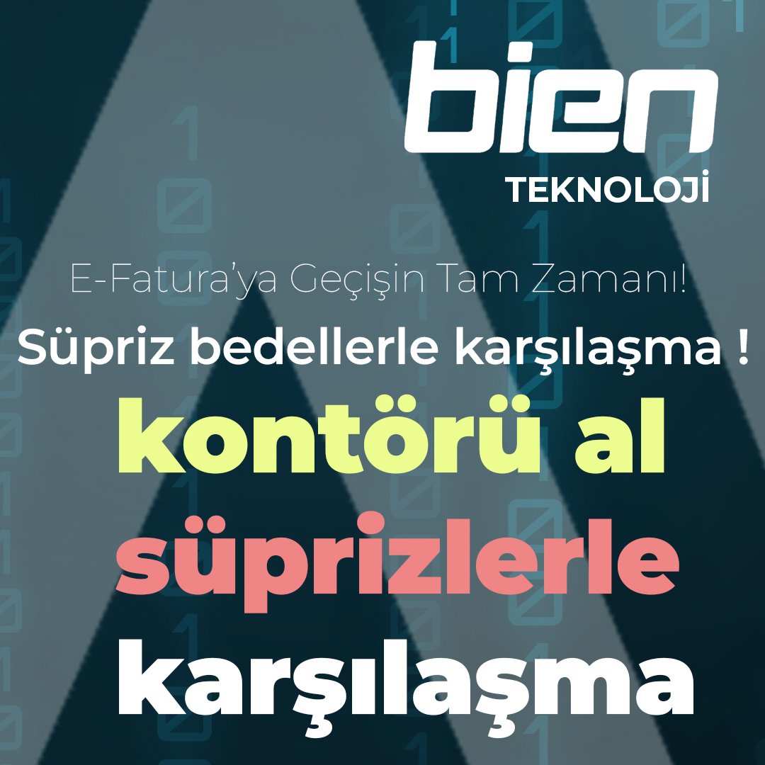 E-Fatura Geçiş