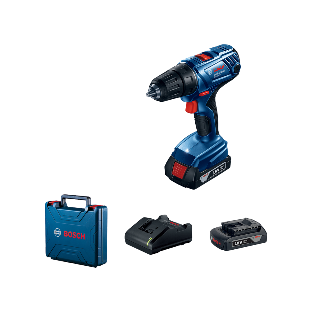 Bosch GSR 180-LI Çift Akülü 2 Ah Darbesiz Matkap