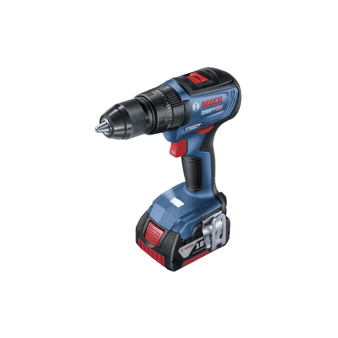 Bosch Professional GSB 18V-50 (5.0 Ah) Çift Akülü Darbeli Vidalama Makinesi