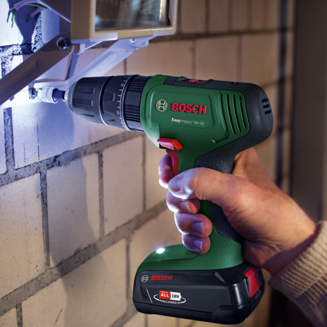 Bosch Easyimpact 18V-40 Çift Akülü 2 Ah Darbeli Vidalama Makinesi — görsel 5