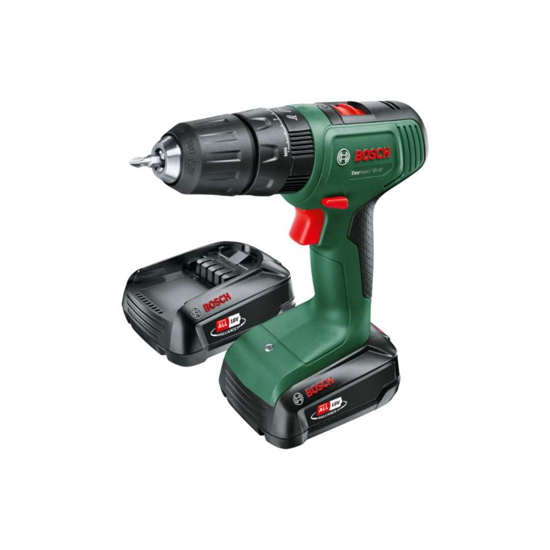Bosch EasyImpact 18V-40 Vidalama + EasySaw 18V-70 Dekupaj Çift Akülü 2 Ah El Aletleri Seti — görsel 2