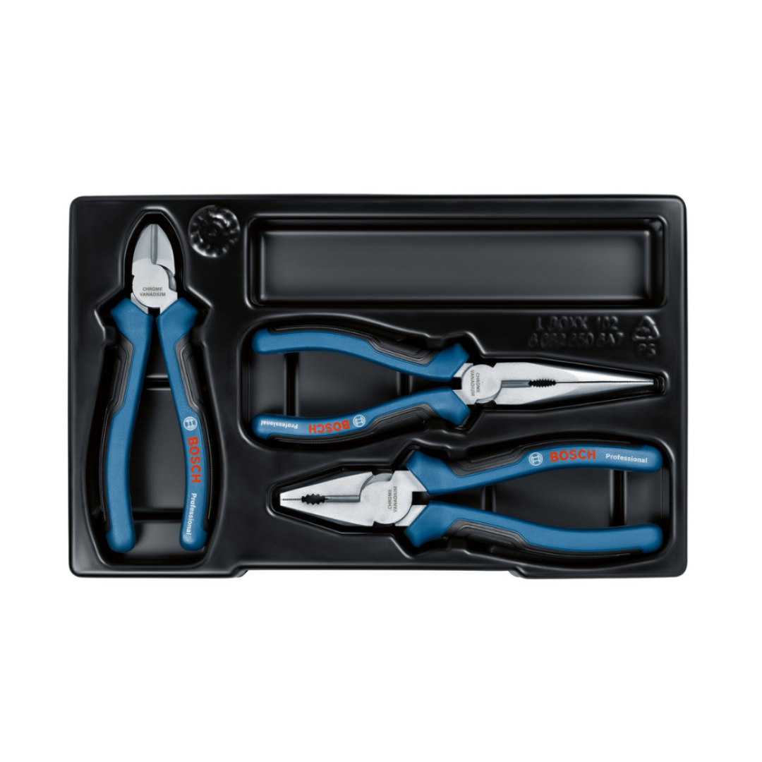 Bosch 1600A016BG 3 Parça El Aletleri Seti — görsel 2