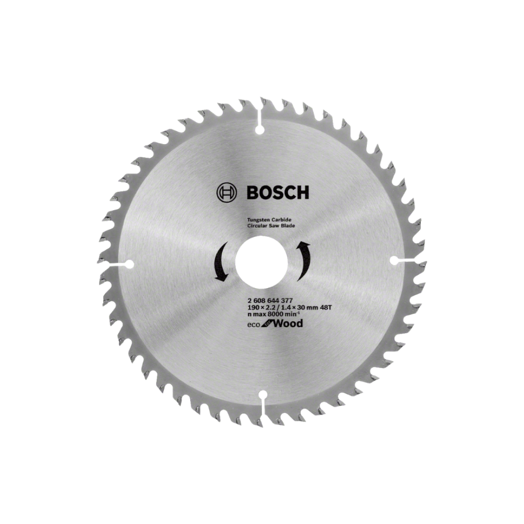 Bosch - Optiline Eco Serisi Ahşap için Daire Testere Bıçağı 190*30 mm 48 Diş