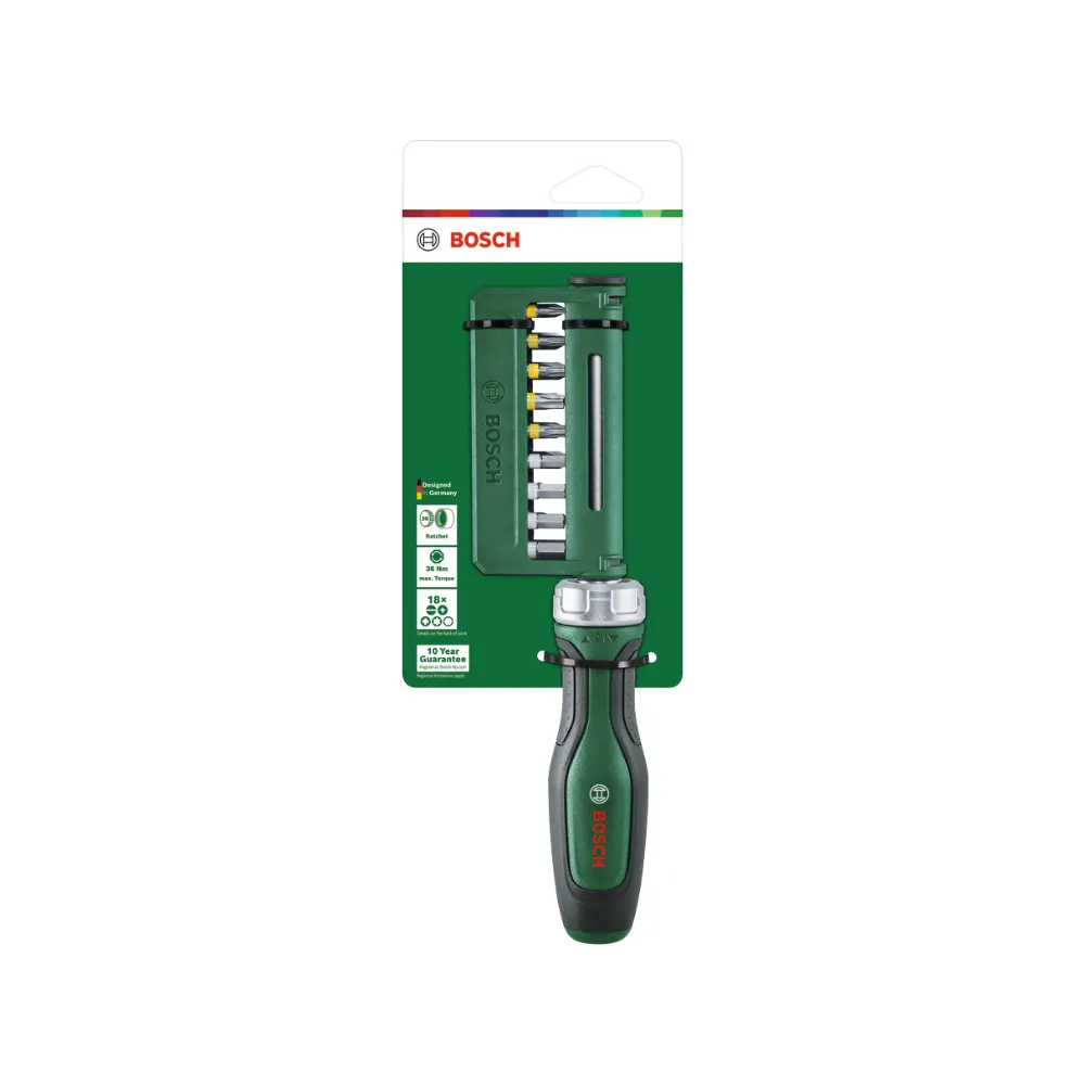 Bosch 1600A02Z9A 19 Parça Cırcırlı Tornavida Seti
