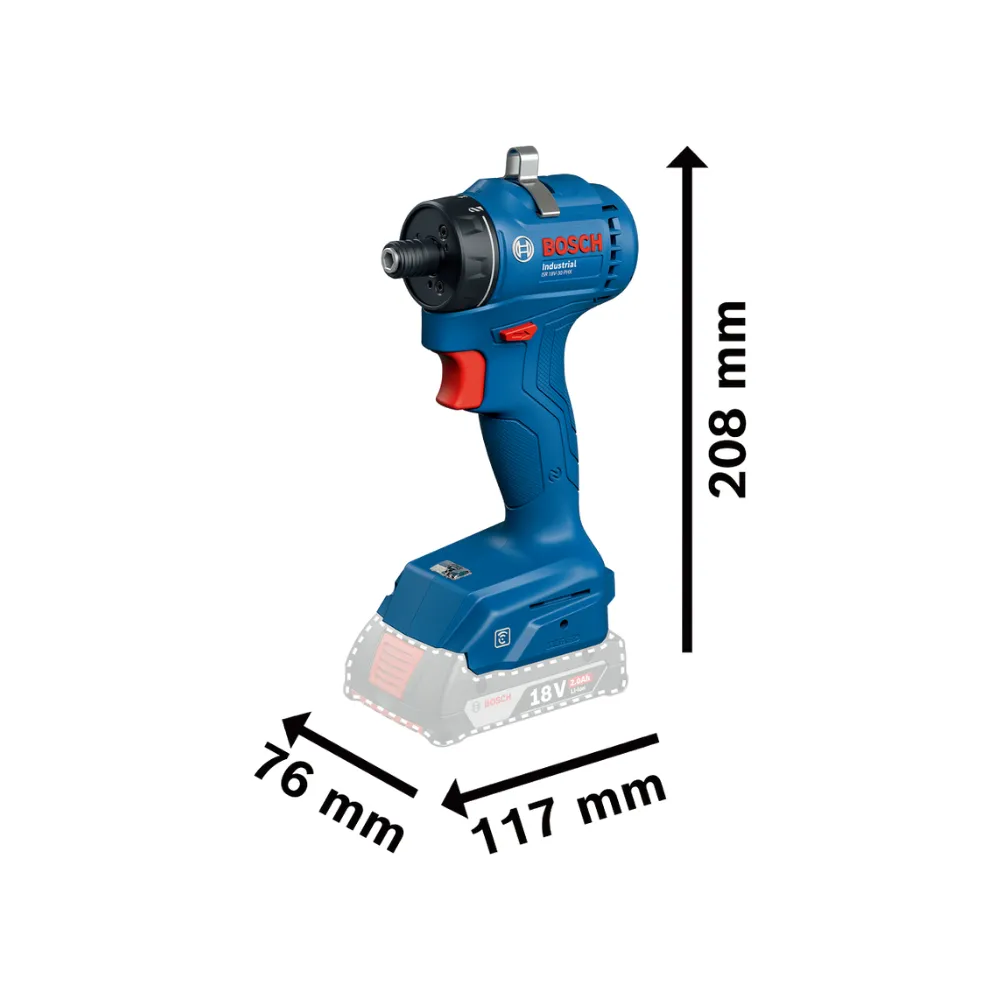 Bosch ISR 18V-30 PHX Aküsüz Vidalama Makinesi — görsel 3