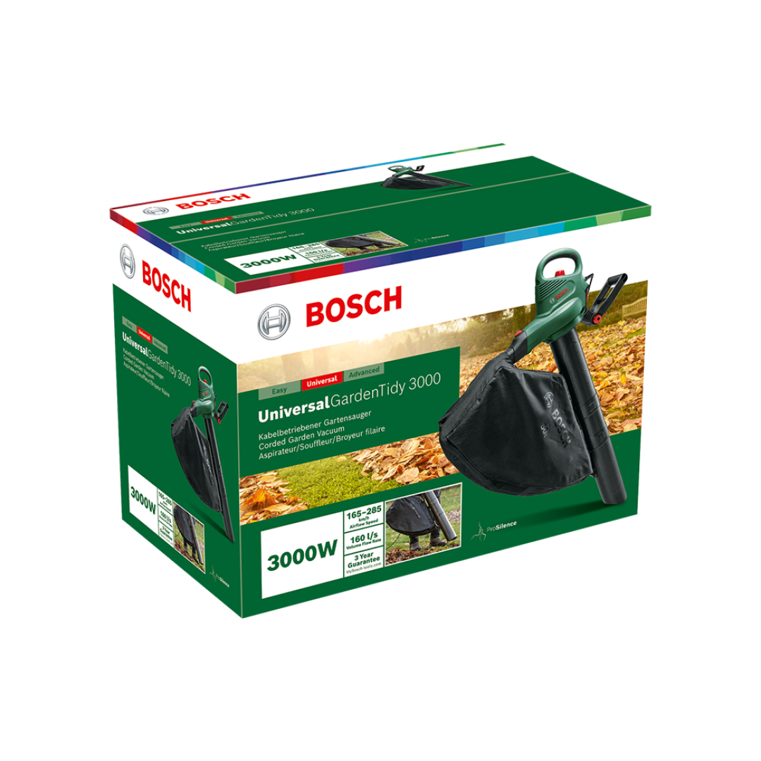 Bosch UniversalGardenTidy 3000 Yaprak Üfleme Makinesi — görsel 3