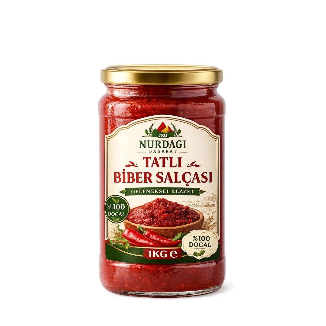 Tatlı Biber Salçası 1Kg