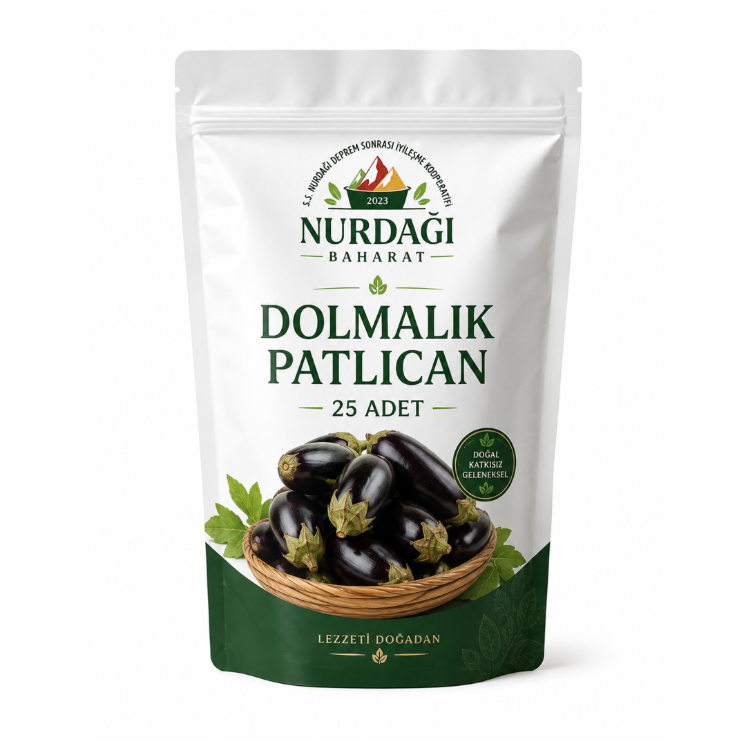 Dolmalık Patlıcan 25 Adet