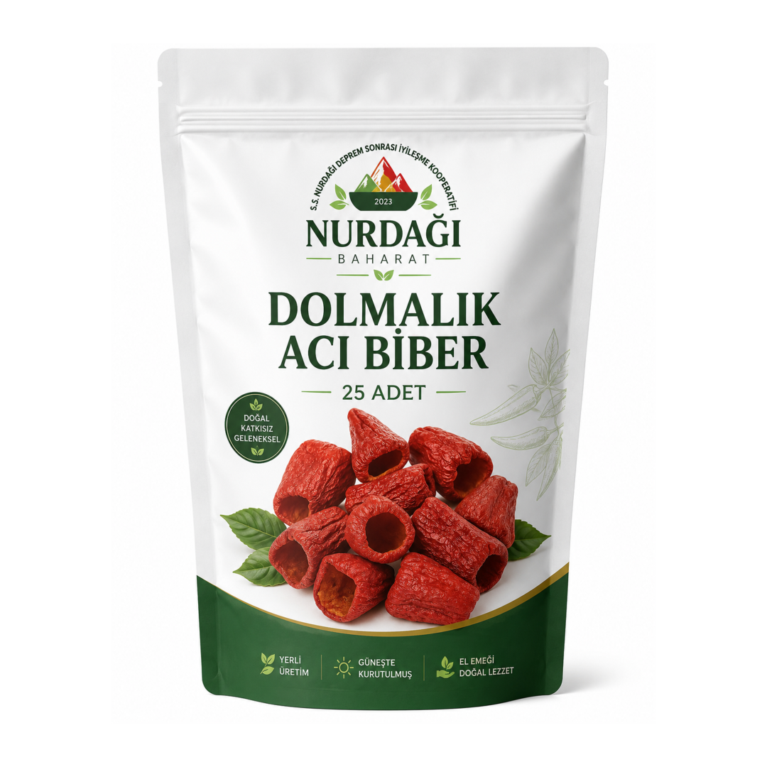 Dolmalık Acı Biber 25 Adet
