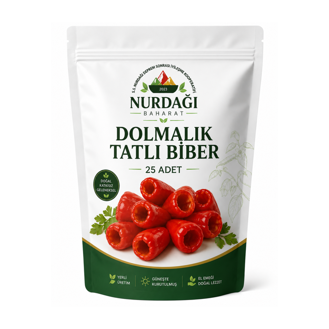 Dolmalık Tatlı Biber 25 Adet