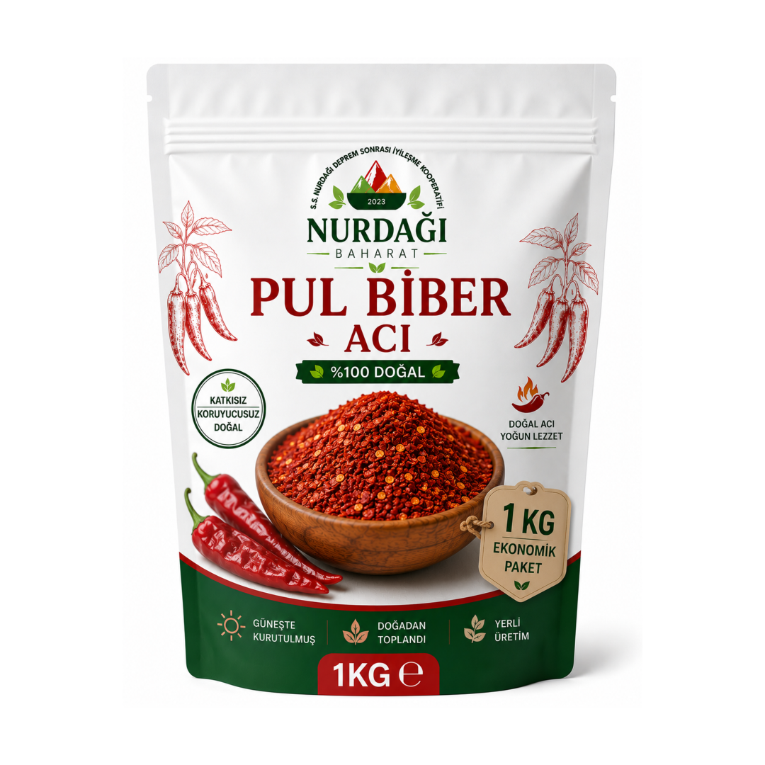 Pul Biber Acı 1Kg