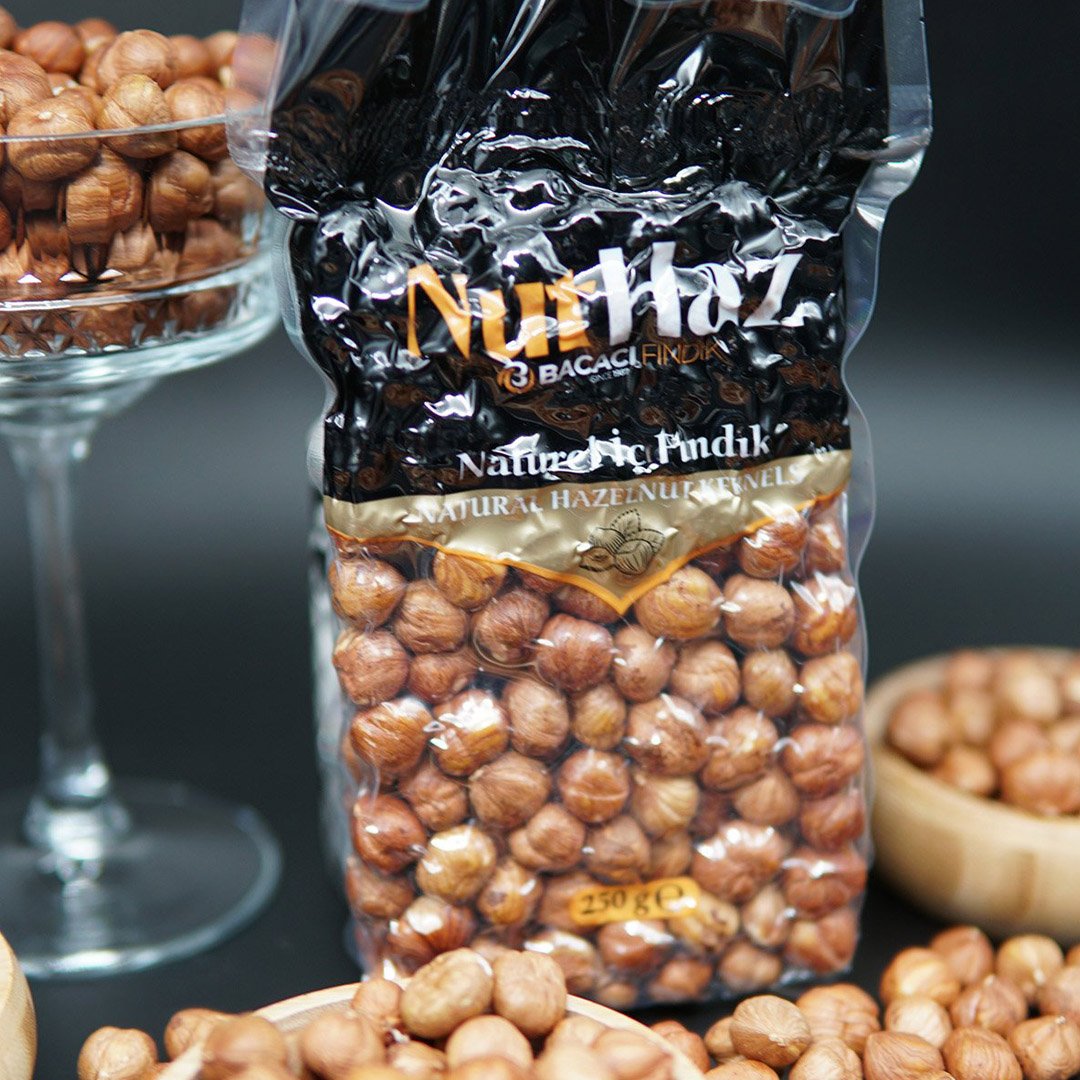 Naturel Çiğ Fındık Vakum 250gr — görsel 3