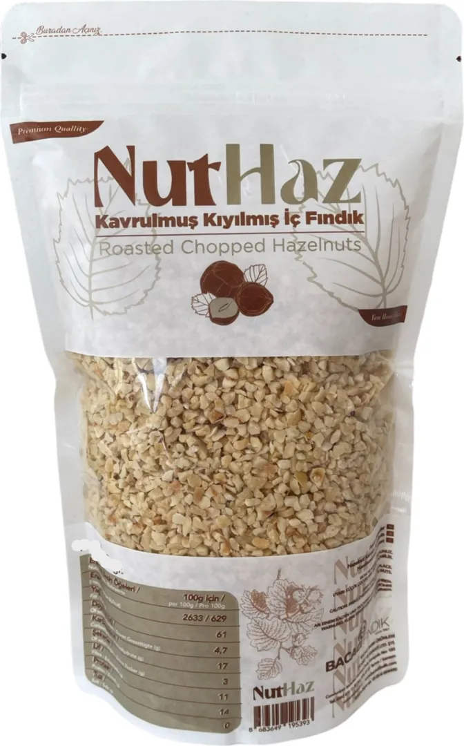 NutHaz Kavrulmuş Kıyılmış İç Fındık 500 gr — görsel 2