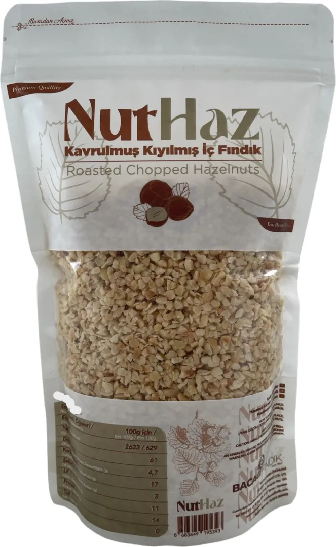 NutHaz Kavrulmuş Kıyılmış İç Fındık 500 gr