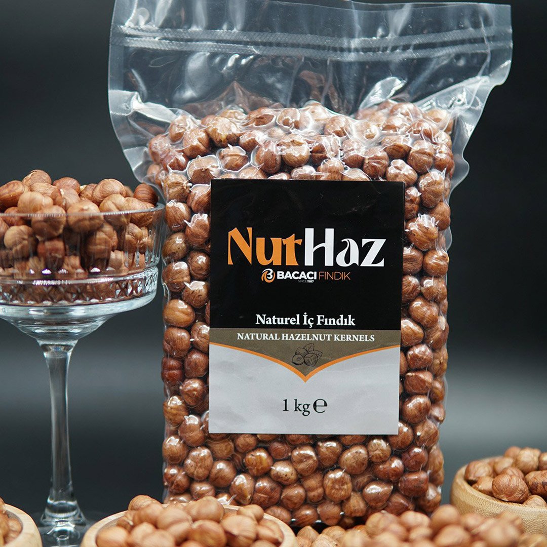 Naturel Çiğ Fındık Vakum 1000gr — görsel 2