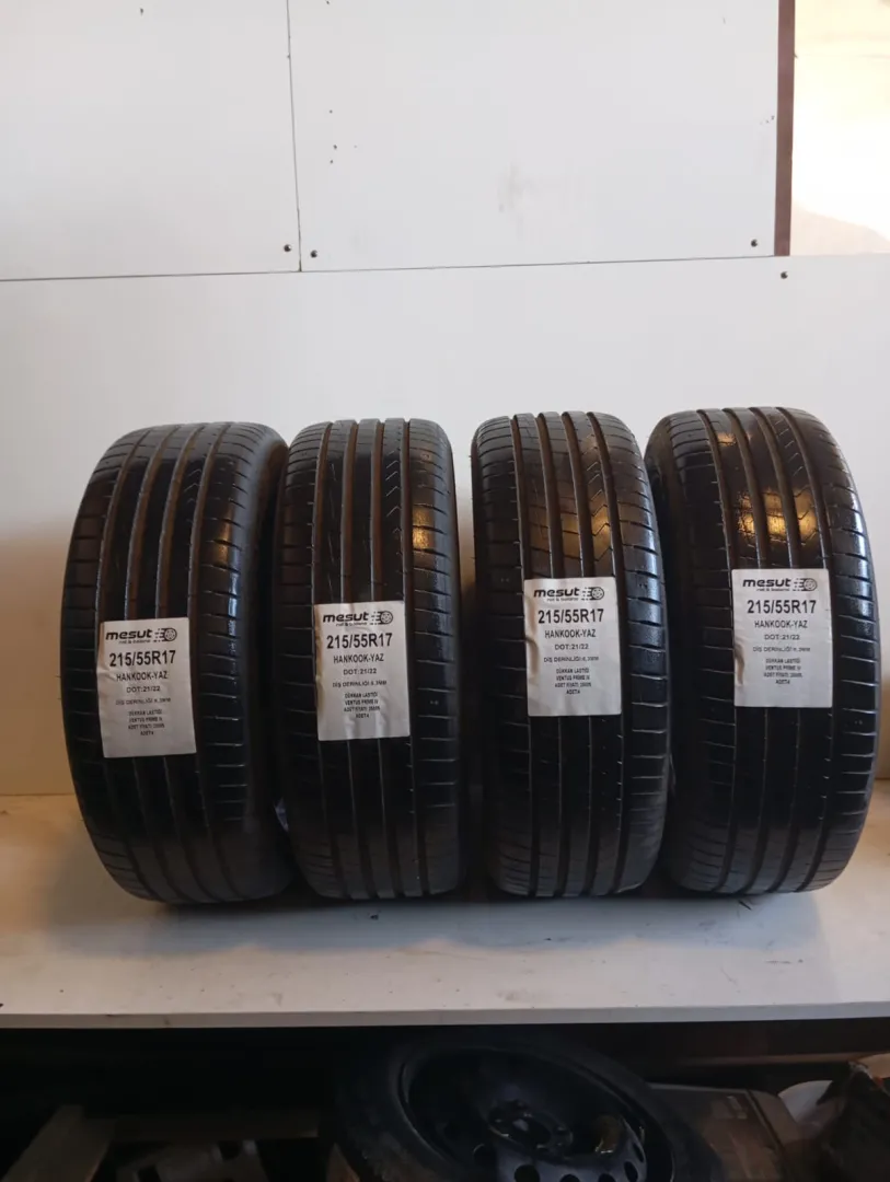 215/50R17  HANKOOK VENTUS PRİME IV ÇIKMA YAZ LASTİĞİ