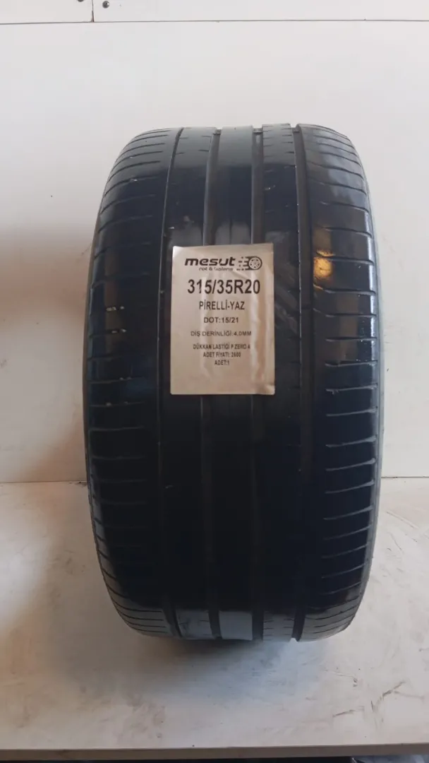 315/35R20  PİRELLİ P ZERO 4 ÇIKMA YAZ LASTİĞİ