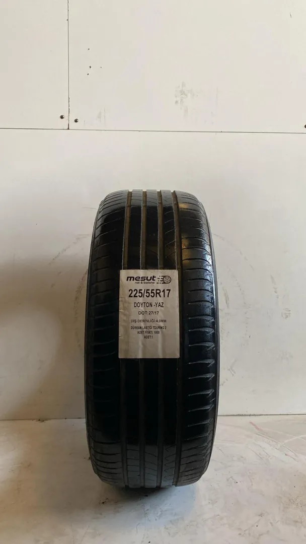 225/55R17  DAYTON TOURİNG 2 ÇIKMA YAZ LASTİĞİ