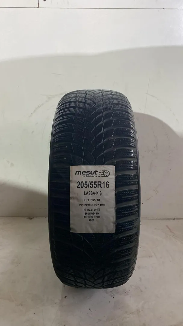 205/55R16  LASSA SNOWAYS 4 ÇIKMA KIŞ LASTİĞİ