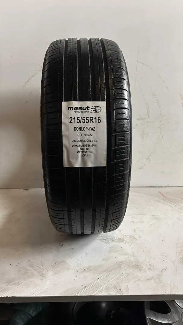 215/55R16 DUNLOP ENASVE EC300 93H ÇIKMA YAZ LASTİĞİ