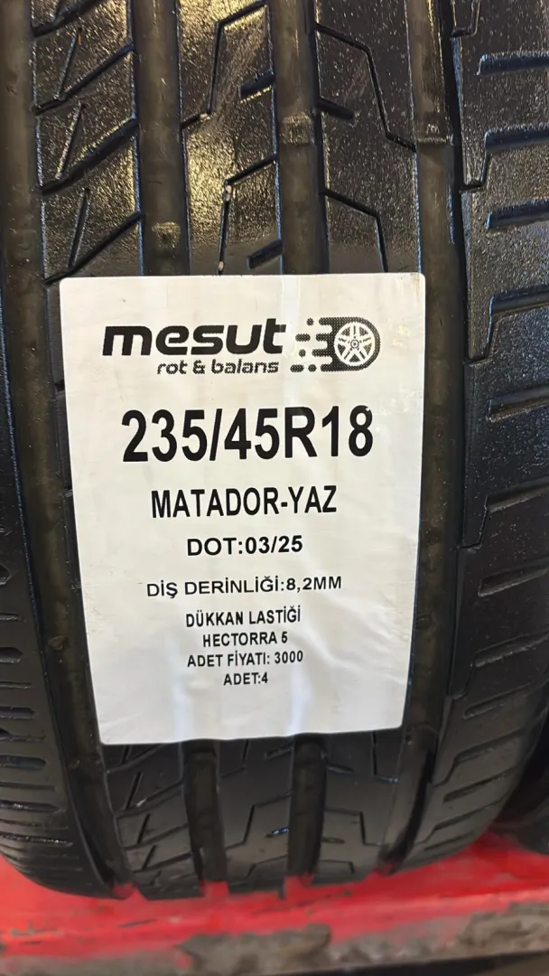 235/45R18  MATADOR HECTORA 5 98Y ÇIKMA YAZ LASTİĞİ