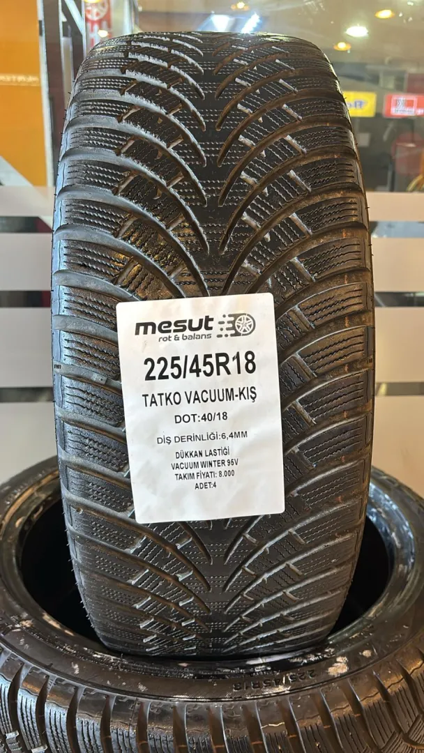 225/45R18 TATKO VACUUM KIŞ WİNTER 95V 
