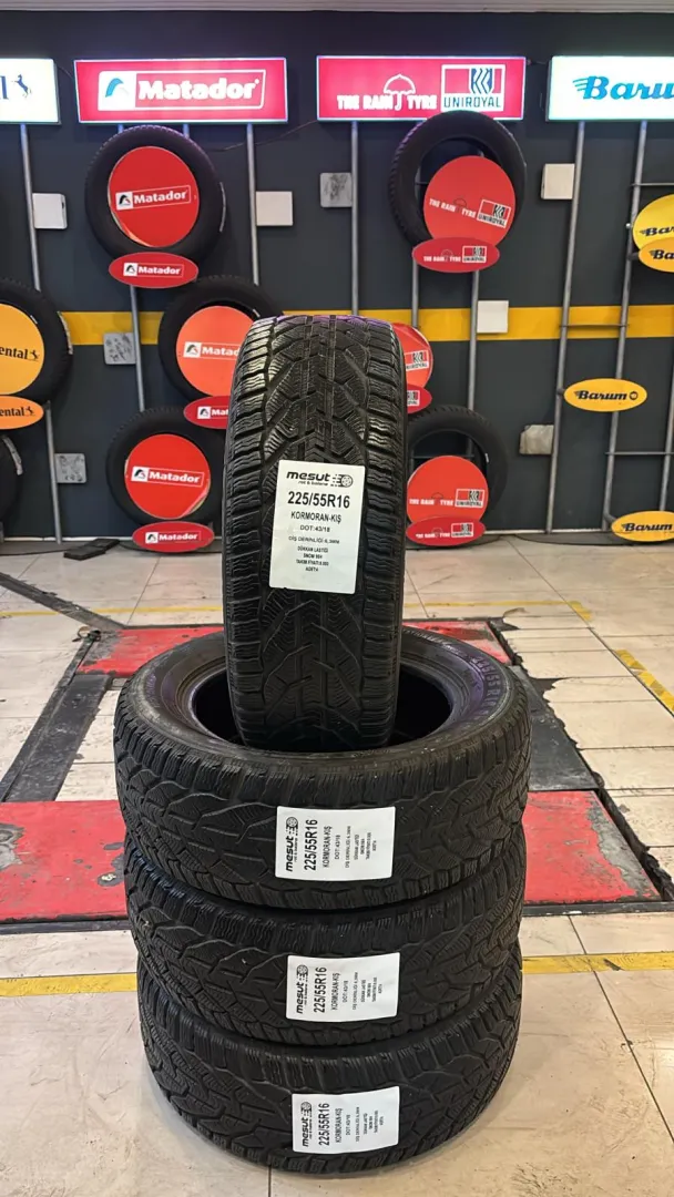 225/55R16  KORMORAN SNOW 95H ÇIKMA KIŞ LASTİĞİ