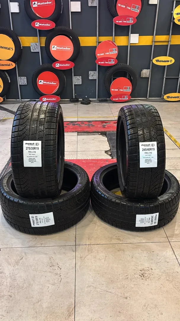 245/40R19 PİRELLİ PZERO WİNTER 98V ÇIKMA KIŞ LASTİĞİ