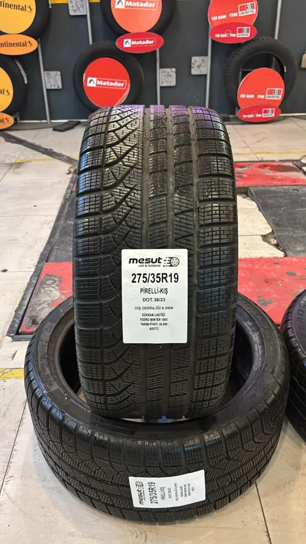 245/40R19 PİRELLİ PZERO WİNTER 98V ÇIKMA KIŞ LASTİĞİ