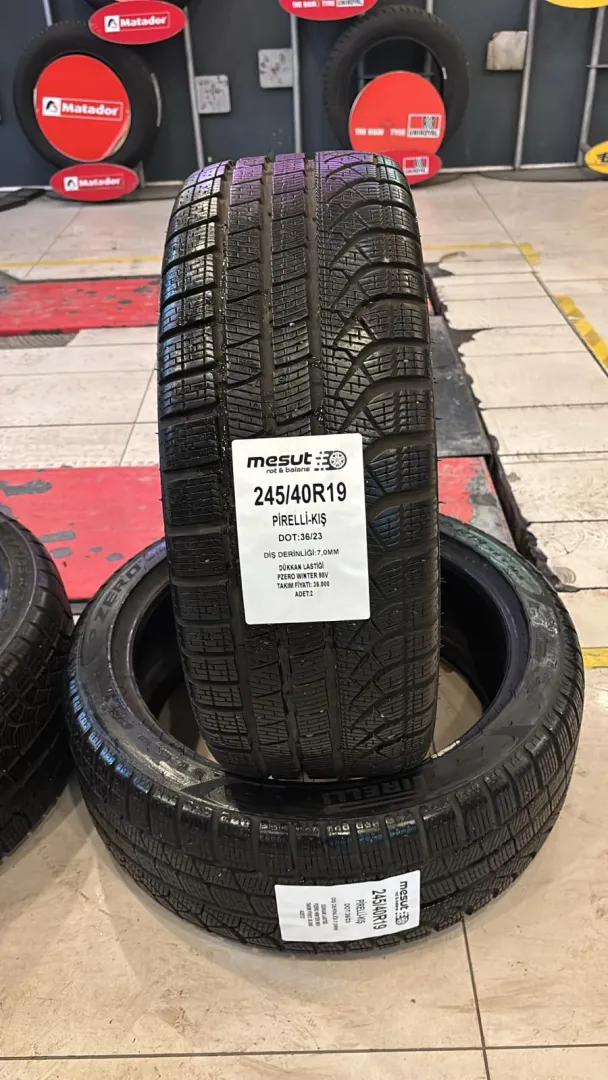 275/35R19  PİRELLİ PZERO WİNTER 100V ÇIKMA KIŞ LASTİĞİ