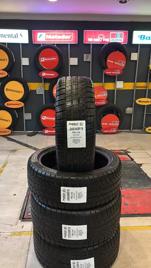 275/35R19  PİRELLİ PZERO WİNTER 100V ÇIKMA KIŞ LASTİĞİ