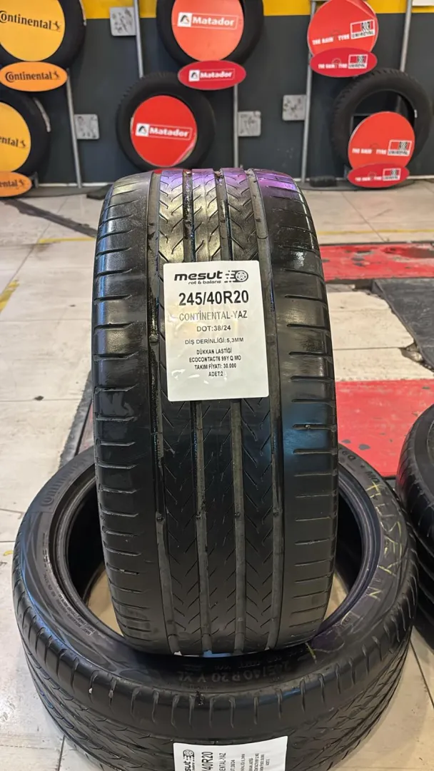 275/35R20 CONTİNENTAL ECOCONTACT 6 Q 102Y ÇIKMA YAZ LASTİĞİ