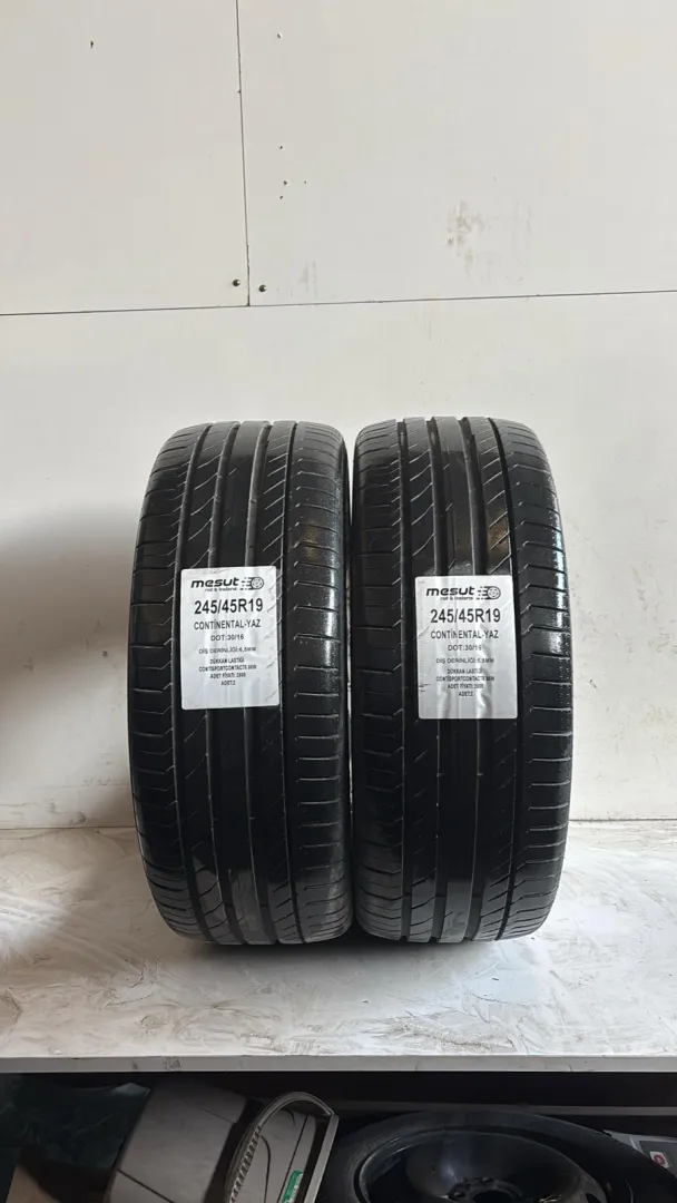 245/45R19 CONTİNENTAL CONTİSPORTCONTACT5 98W ÇIKMA YAZ LASTİĞİ