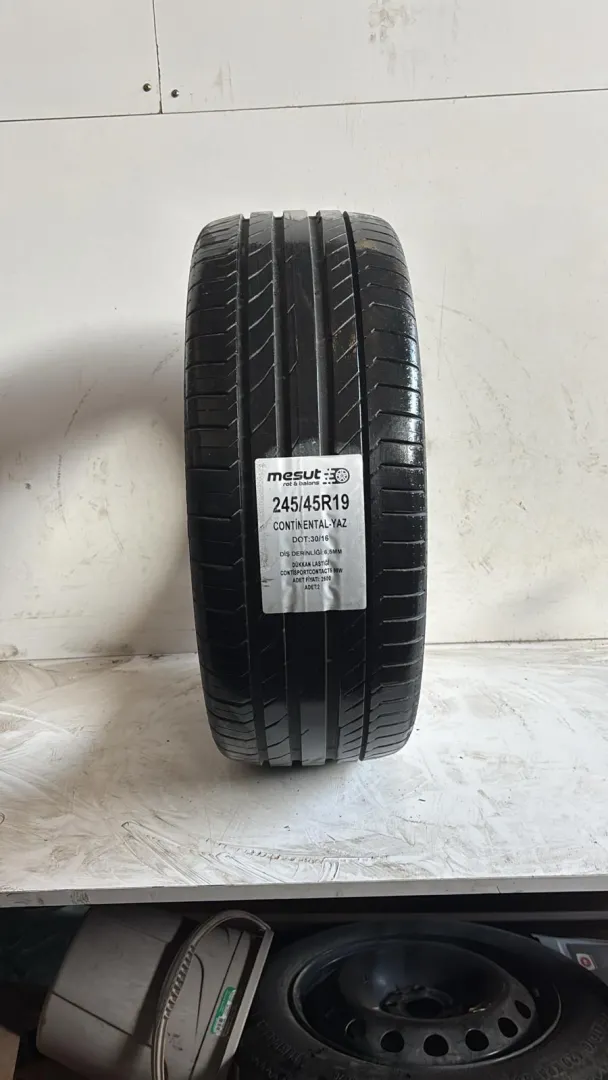245/45R19 CONTİNENTAL CONTİSPORTCONTACT5 98W ÇIKMA YAZ LASTİĞİ