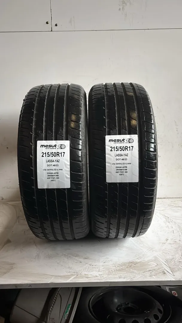 215/50R17  LASSA DRİVEWAYS 95W ÇIKMA YAZ LASTİĞİ