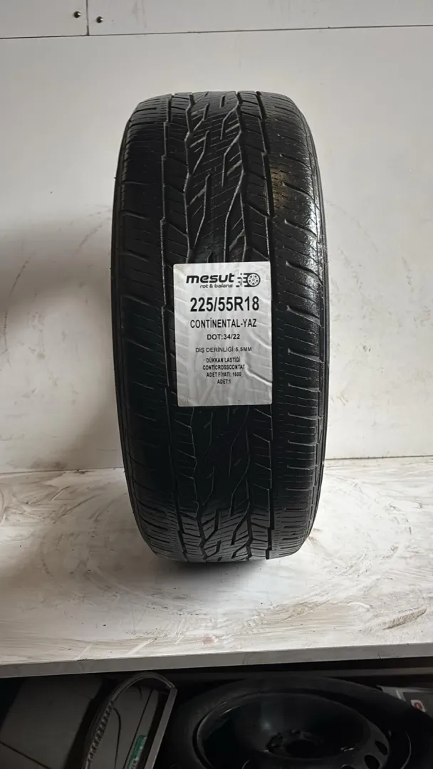 225/55R18 CONTİNENTAL CONTİCROSSCONTACT ÇIKMA YAZ LASTİĞİ