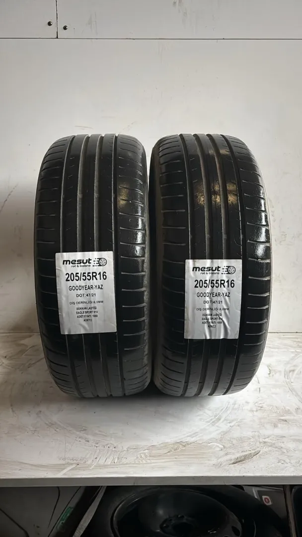 205/55R16 GOODYEAR EAGLESPORT 91V ÇIKMA YAZ LASTİĞİ DOT:47/21