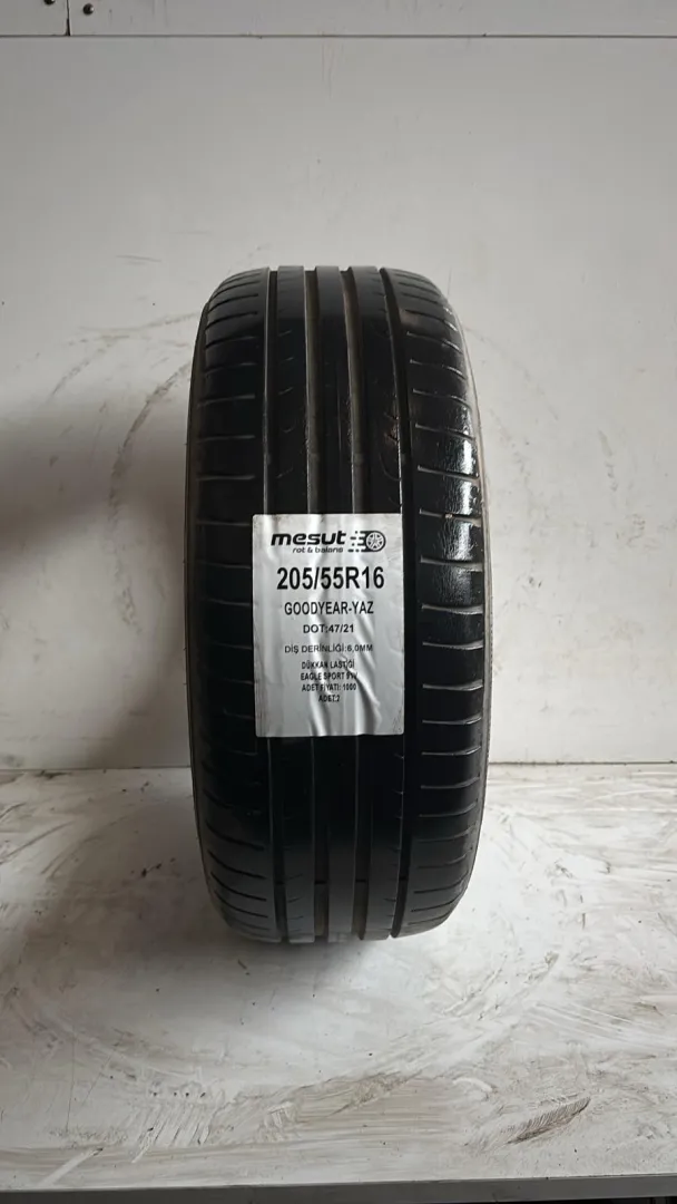 205/55R16 GOODYEAR EAGLESPORT 91V ÇIKMA YAZ LASTİĞİ DOT:47/21