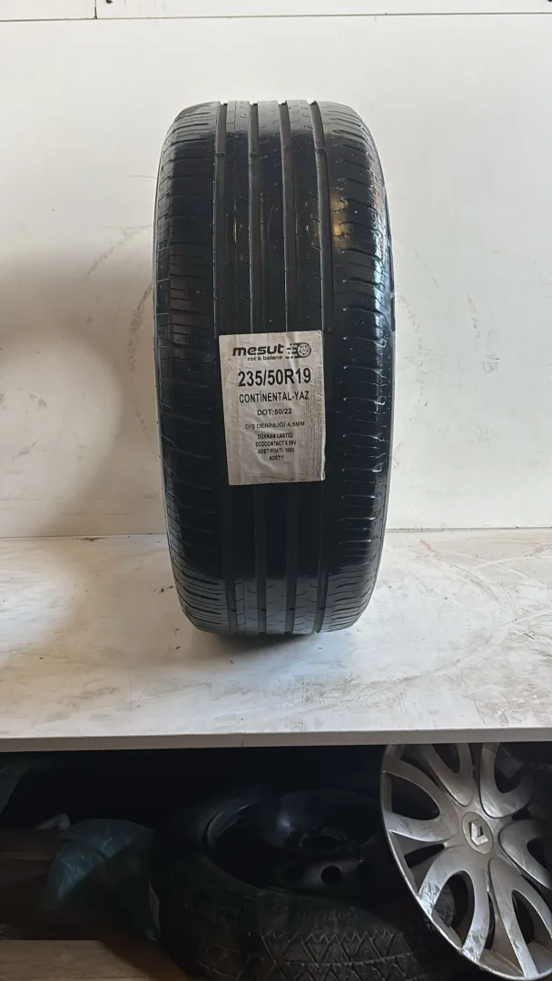 235/50R19  CONTİNENTAL ECOCONTACT 6 99V ÇIKMA YAZ LASTİĞİ