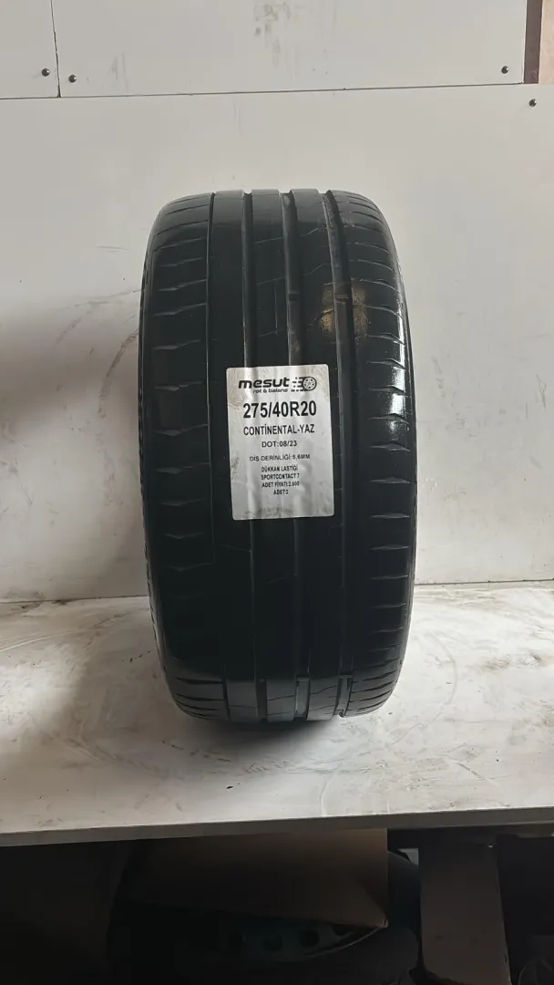 275/40R20 CONTİNENTAL SPORTCONTACT 7 ÇIKMA YAZ LASTİĞİ