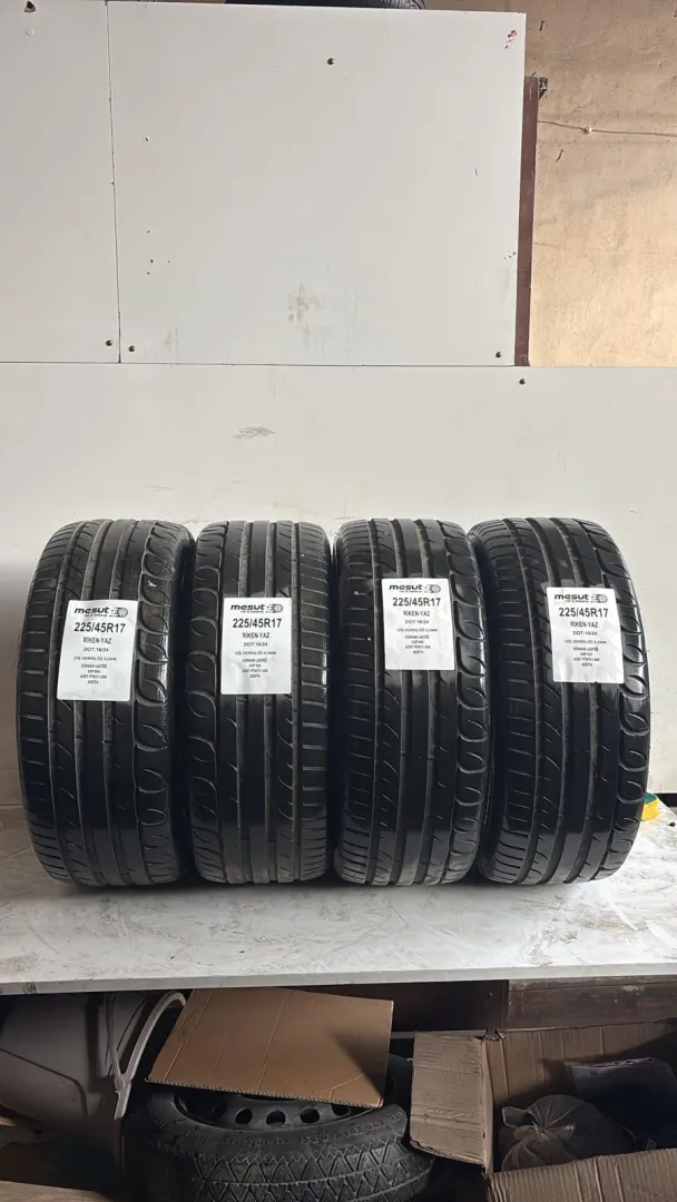 225/45R17 RİKEN UHP 94V ÇIKMA YAZ LASTİĞİ