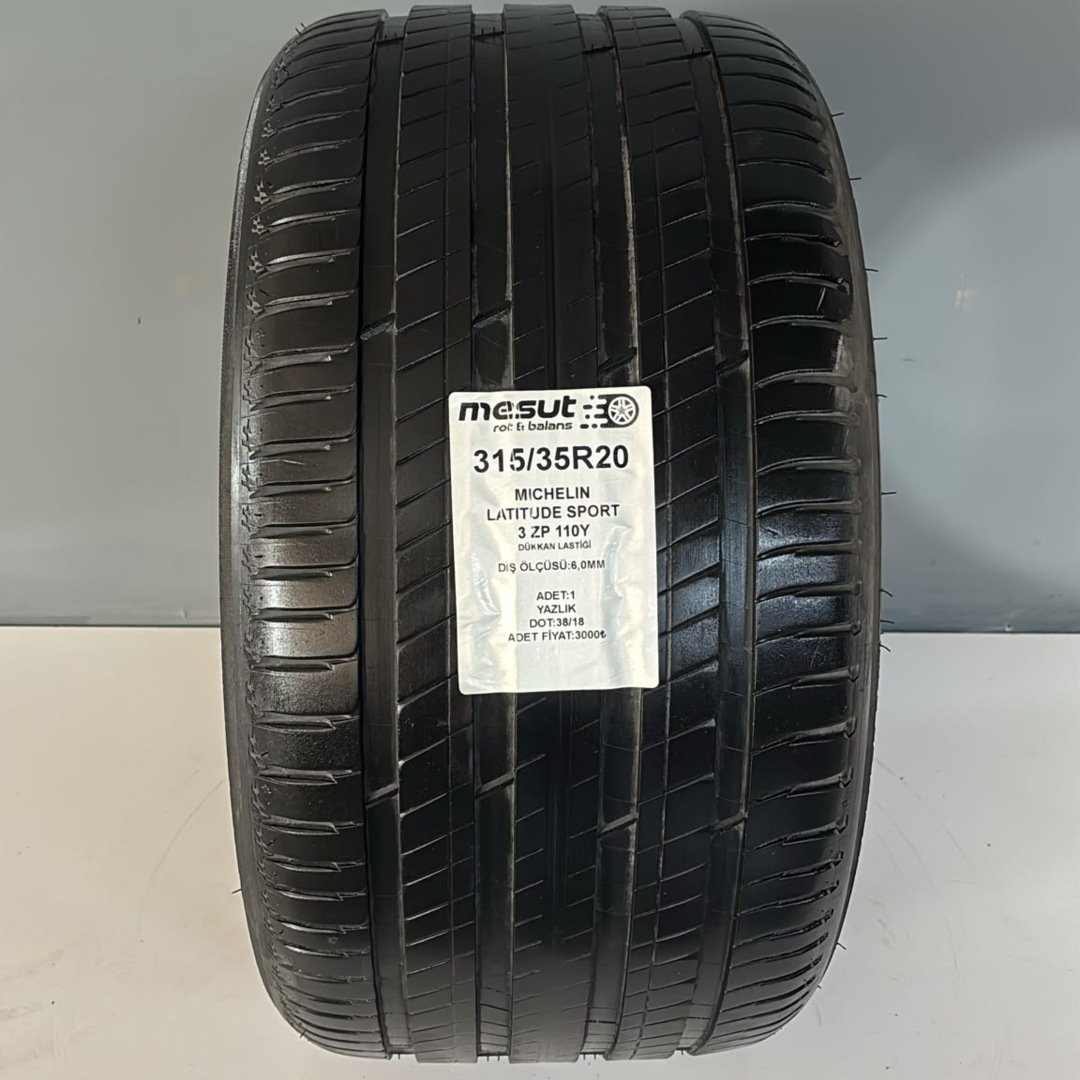 315/35R20	MICHELİN LATITUDE SPORT 3 ZP ÇIKMA YAZ LASTİĞİ — görsel 3