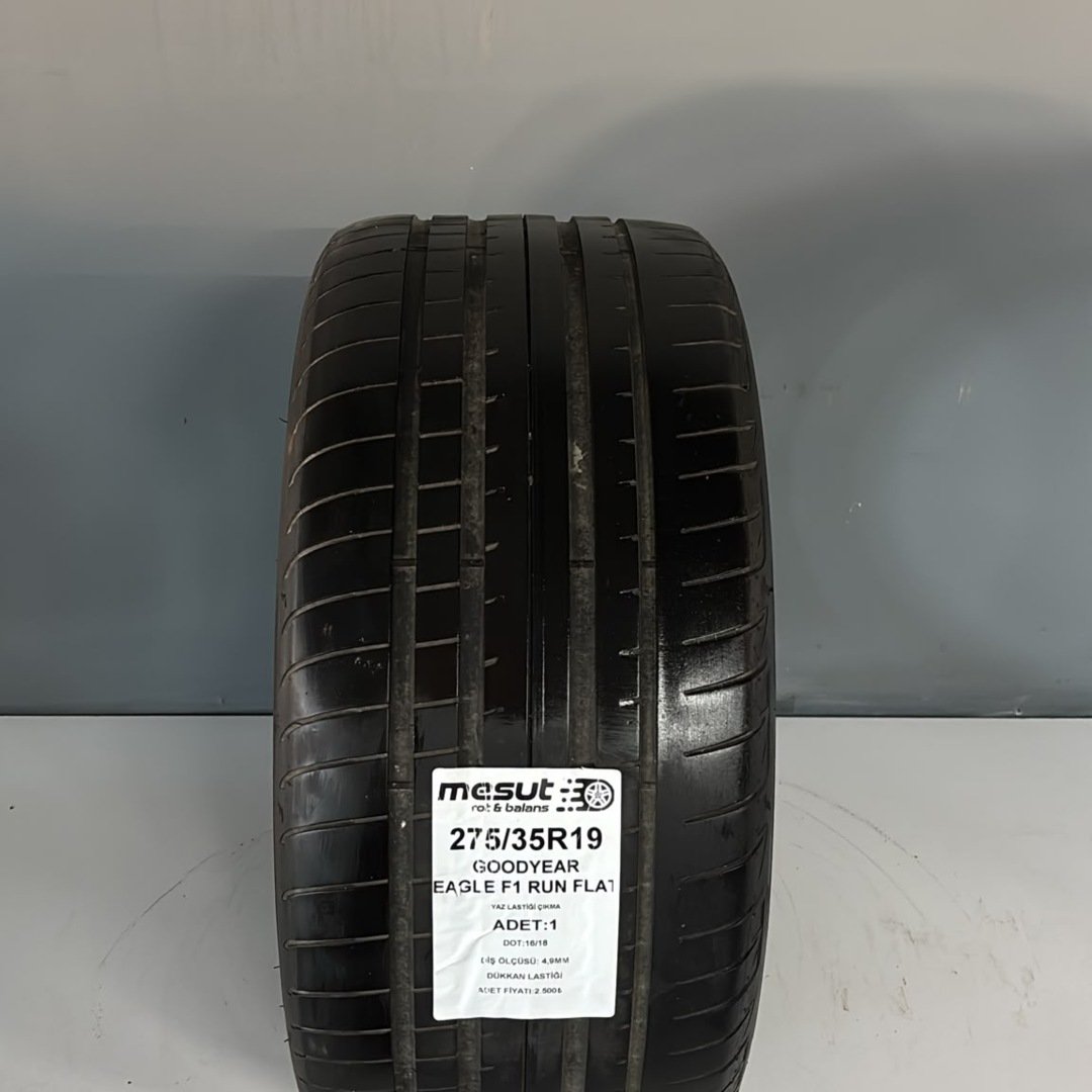 275/35R19 GOODYEAR EAGLE F1 RFT ÇIKMA YAZ LASTİĞİ — görsel 3