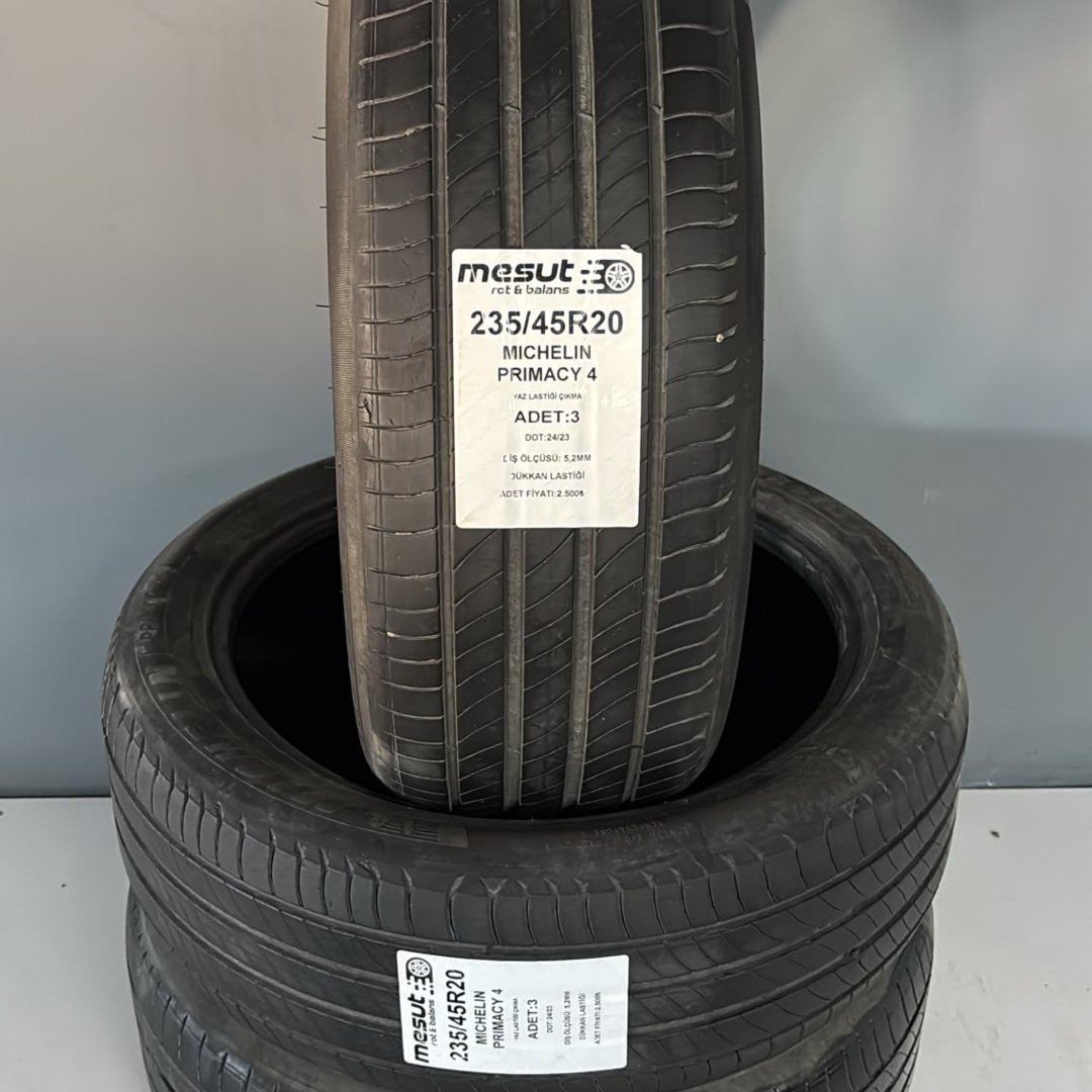 235/45R20 MICHELİN PRİMACY 4 ÇIKMA YAZ LASTİĞİ