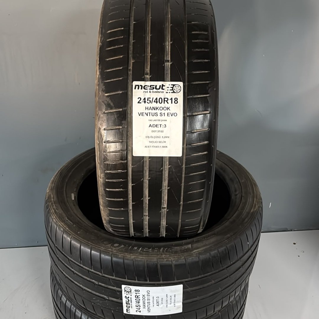 245/40R18 HANKOOK VENTUS S1EVO3 ÇIKMA YAZ LASTİĞİ