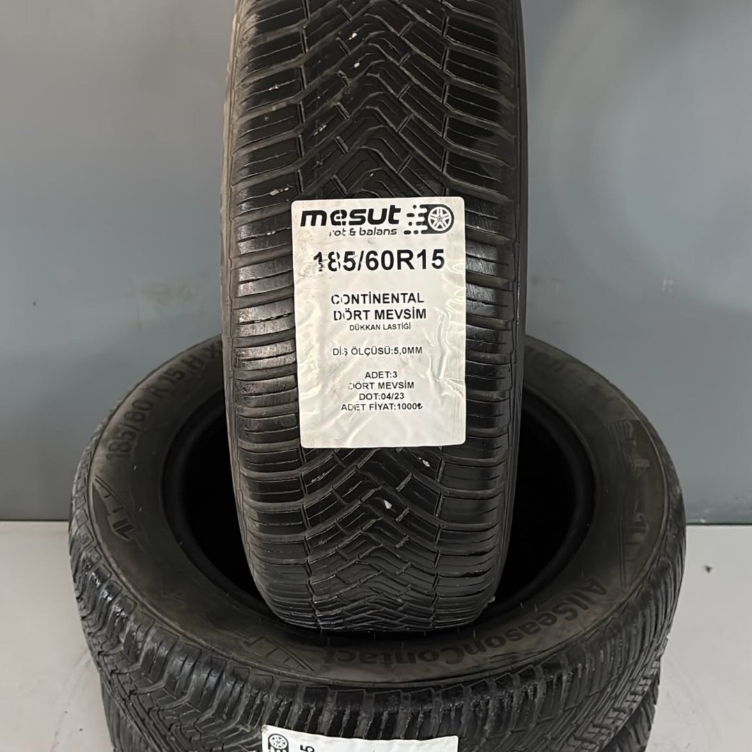 185/60R15 CONTİNENTAL ASC ÇIKMA DÖRT MEVSİM LASTİK